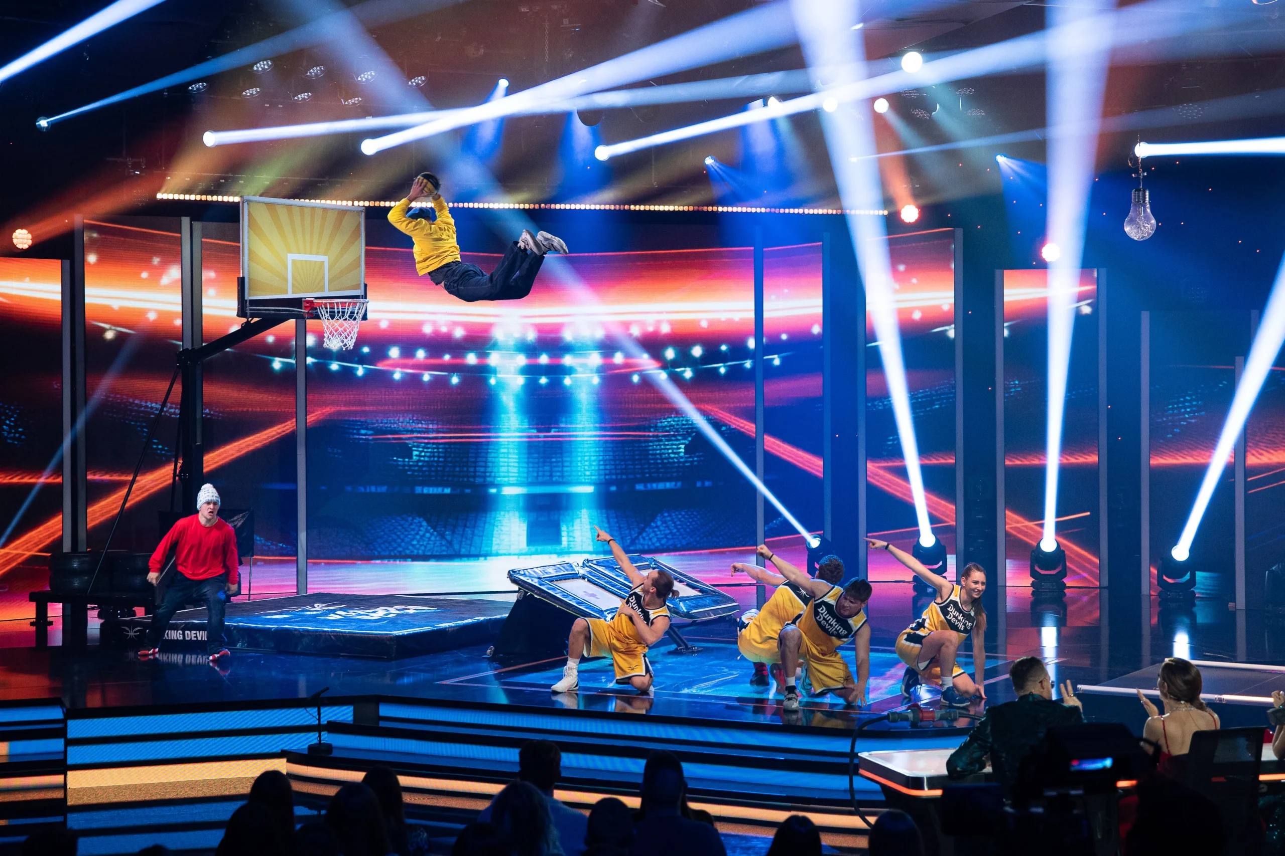 Dunking Devils na dogodku Slovenija ima talent, fotografija 2