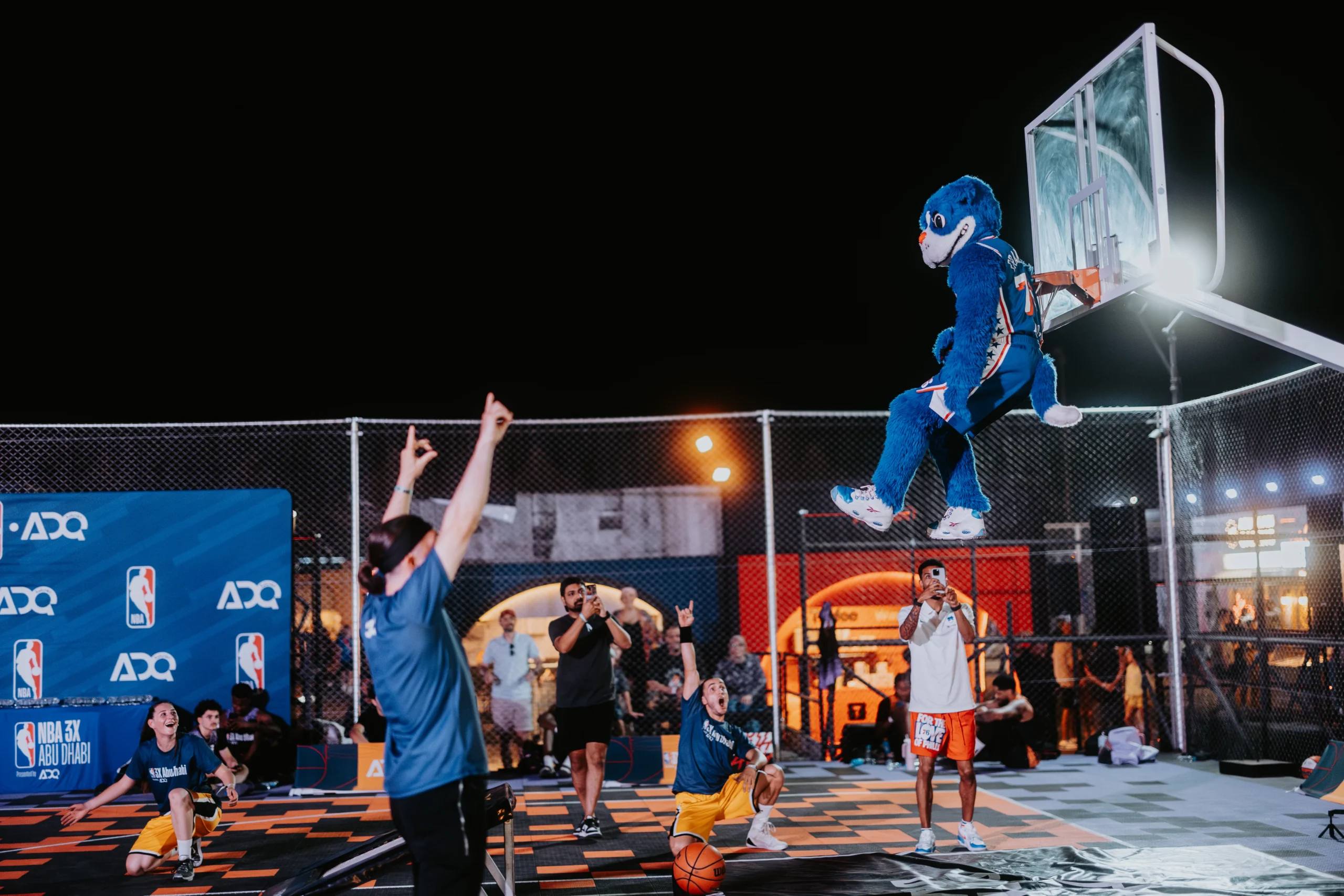 Dunking Devils en Evento NBA 3x3, Abu Dabi, foto 3