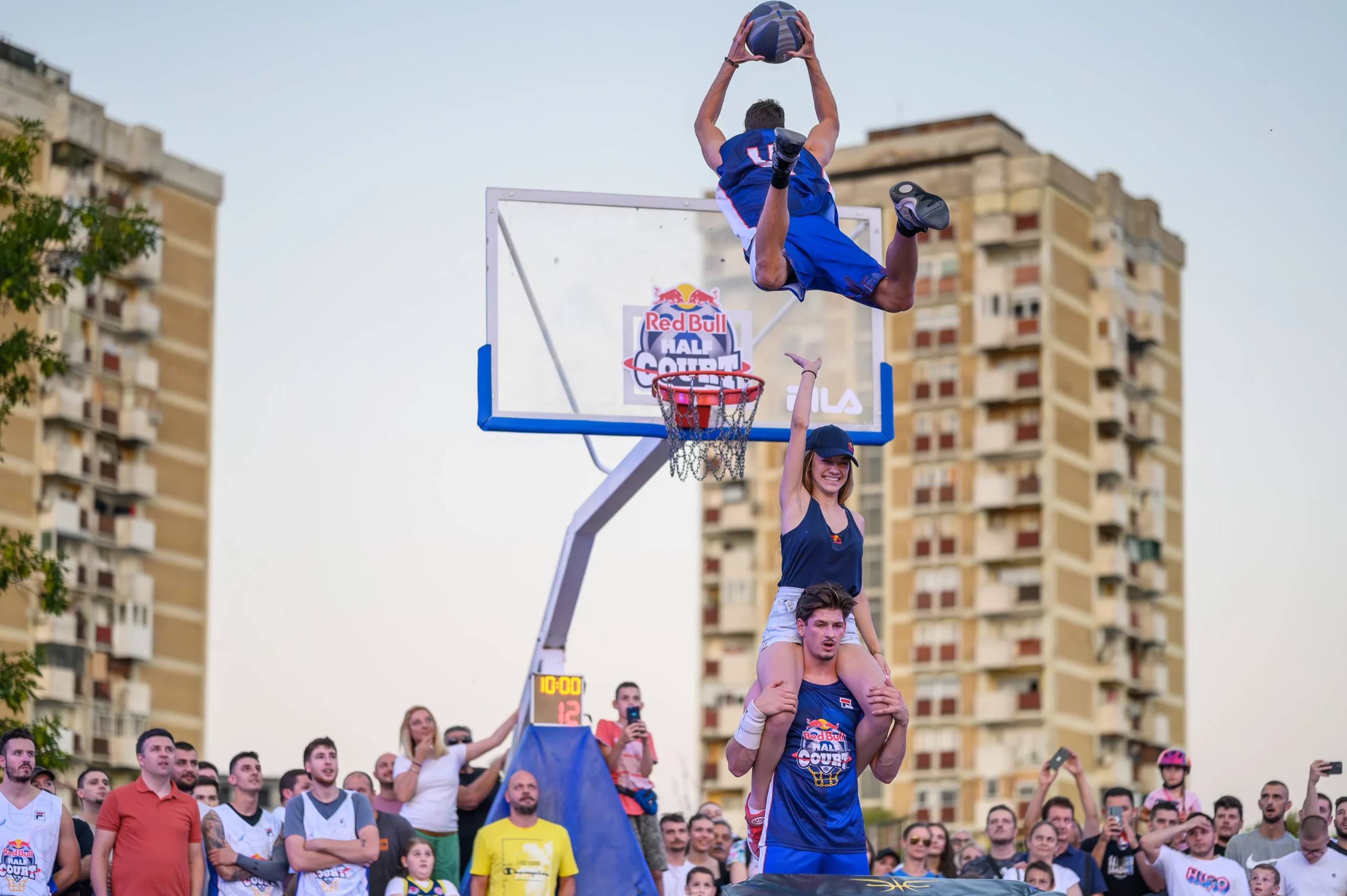 Die Dunking Devils bei Red Bull Half Court, Skopje, Foto 6
