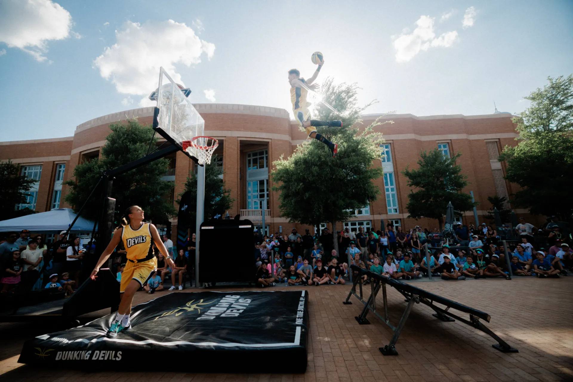 Dunking Devils at Dude Perfect 2026 Squad Games Tour, photo 3