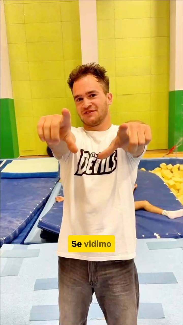 Reel: open training days at the Dunking Devils Akademija in Ljubljana.